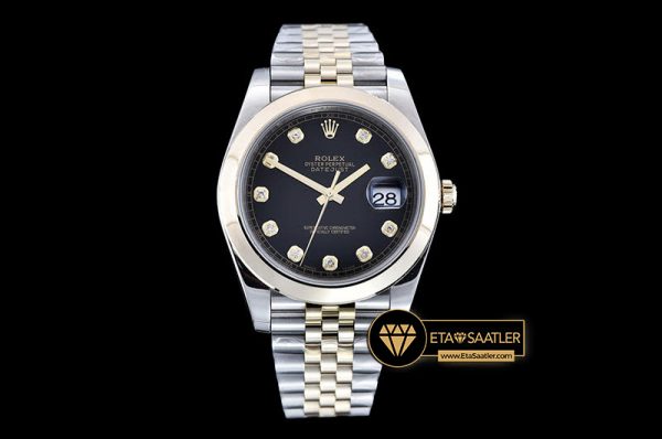 R2DJ0199B - DateJust 2 Wrap YGSS Smt BlkDiams Jub Noob A3235 - 11.jpg